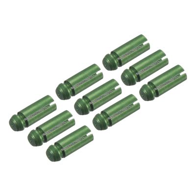 PATIKIL Dart Flight Protectors, Aluminum Alloy Dart Accessories Wing Savers for Steel & Plastic Flights - 9 Pack (Green)
