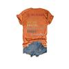 MOGUI The Person in Front of You Shirt The World is A Better Place with You Tshirt Be Kind to The Person Behind Me Sweater You are Amazing Beautiful and Enough Sweater V-Neck Tee Tshirts Orange view 3