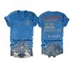 MOGUI to The Person Behind Me Tshirt You are Amazing You Matter Tshirt to The Person Behind Me Dear Person Behind Me Shirt Love Like Jesus V-Neck Casual Tee Tops Women Gift Blue, X-Large view 1