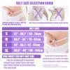 Jaffick Weight Lifting Belt For Ladies (4" Wide) Purple Leather Gym Belts Lower Waist Back Support For Women Men Fitness Squat Deadlift Heavy Duty Cross Training Gym Powerlifting Workout view 2