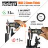 4 Bike Rack Bicycle Carrier Racks Hitch Mount Double Foldable Rack for Cars Truck SUV Fits 2" Receiver, Tie Down Strap, Anti-Rattle Hitch Tightener & Bicycle Cross-bar Adapter for Kids Bike view 3
