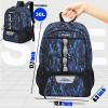 Goloni Youth Soccer Bag,Basketball Bag with Ball Compartment & Shoe Compartment,Backpack for Football Volleyball Basketball view 4