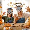 PRETYZOOM 3pcs Rat Mask Animal Cosplay Face Cover Halloween Party Supply Mask view 4
