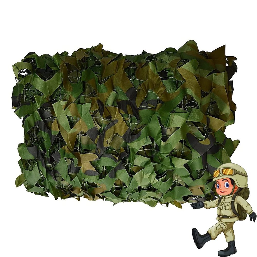Camo Netting Green 3x4m, Jungle Camouflage Netting, Shade Netting 2x3m, 3x3m, 4x6m, 5x6m, 5x8m, 10x10m, For Garden Decoration, Hunting Blinds, Military Shooting, Shelters ( Size : 3x3m/9.8x9.8ft )