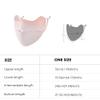OH! ANY TIME ANY WEAR Anti-UV Face Cover UPF 50+ Protective Breathable Open Washable Reusable Sun Protection Facemask Dark Grey view 2