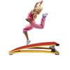 GRRICEPL Solid Hardwood Gymnastic Springboard, 2 Steel Springs with Non-Slip Carpet, Assistance,Family Playroom, Practice Obstacle Courses view 1
