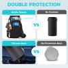 Stainless Steel Water Bottles 32oz - Cold-48h Hot-24h Insulated Water Bottle with Straw & Auto Spout Lid, Carrier Bag & Protective Cup Mat, Metal Thermo Flask Reusable Gym Waterbottle Jug Leak Proof view 4