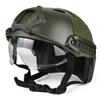 CMAIR4U Airsoft PJ Type Paintball Fast Helmet with Visor Goggles (OD) view 2
