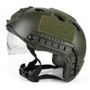 CMAIR4U Airsoft PJ Type Paintball Fast Helmet with Visor Goggles (OD) view 4