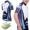 NDNCZDHC Spring and Summer Sweat Absorbing Cycling Clothing, Shorts and Short Sleeved Suits, Men's Summer Cycling Equipment, Blue(S) view 4