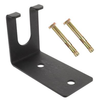 VOSAREA 1set Thickened Barbell Rod Storage -mounted Dumbbell Holder for Home Gym Heavy Duty Construction Space-saving Design for Vertical Organization
