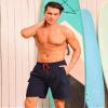 SILKWORLD Mens Swimming Trunks with Compression Liner 2 in 1 Swimming Shorts Quick Dry Bathing Suits with Cargo Pockets (Navy, Medium) view 4