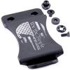 KYDEX Belt Clip for Holsters & Sheaths  (w/Punisher Skull - We The People) - (Fits 1.50in Belts) - (Inside-The-Waistband/IWB) - (USA Made) - (w/Mounting Hardware) - (2 Pack) view 2