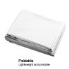 Emergency Mylar Thermal Blankets, Foldable PET Aluminized Film, Thermal Blanket, Portable Survival Blanket for Journey, Camping, Outdoors (210CM*130CM) view 3