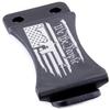 HolsterSmith KYDEX Belt Clip for Holsters & Sheaths  (FOMI Design - w/USA Flag - We The People/AR) - (Fits 1.75in Belts) - (Inside-The-Waistband/IWB) - (USA Made) - (2 Pack) view 2
