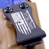 HolsterSmith KYDEX Belt Clip for Holsters & Sheaths  (FOMI Design - w/USA Flag - We The People/AR) - (Fits 1.75in Belts) - (Inside-The-Waistband/IWB) - (USA Made) - (2 Pack) view 4