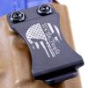 KYDEX Belt Clip for Holsters & Sheaths  (w/Punisher Skull - We The People) - (Fits 1.75in Belts) - (Inside-The-Waistband/IWB) - (USA Made) - (w/Mounting Hardware) - (2 Pack) view 4