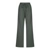 RKSTN Sweatpants Women High Waisted Wide Leg Pants for Women Casual Drawstring Elastic Trousers with Pockets Cotton Linen Long Straight Pants 2025 view 3