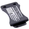 HolsterSmith KYDEX Belt Clip for Holsters & Sheaths  (FOMI Design - w/USA Flag - We The People/AR) - (Fits 1.50in Belts) - (Inside-The-Waistband/IWB) - (USA Made) - (2 Pack) view 2