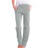 RKSTN Womens Cargo Pants High Waisted Wide Leg Pants for Women Casual Drawstring Elastic Trousers with Pockets Cotton Linen Long Straight Pants 2024 view 1
