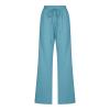 RKSTN Linen Pants for Women High Waisted Wide Leg Pants for Women Casual Drawstring Elastic Trousers with Pockets Cotton Linen Long Straight Pants 2024 view 3
