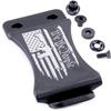 HolsterSmith KYDEX Belt Clip for Holsters & Sheaths  (FOMI Design - w/USA Flag - We The People/AR) - (Fits 1.75in Belts) - (Inside-The-Waistband/IWB) - (USA Made) - (w/Mounting Hardware) - (2 Pack) view 2