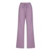 RKSTN Womens Sweatpants High Waisted Wide Leg Pants for Women Casual Drawstring Elastic Trousers with Pockets Cotton Linen Long Straight Pants 2025 view 3