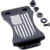 HolsterSmith KYDEX Belt Clip for Holsters & Sheaths  (FOMI Design - w/USA Flag - Distressed) - (Fits 1.50in Belts) - (Inside-The-Waistband/IWB) - (USA Made) - (w/Mounting Hardware) - (2 Pack) view 2