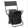 Get Out! Folding Ice Fishing Chair with Cooler for 225 lbs - Portable Backpack Cooler Chair - Ice Chest Backpack Chair with Back Rest for Camping, Fishing, Hunting, Tailgating, Picnics Lunchbox Stool view 1