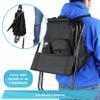 Get Out! Folding Ice Fishing Chair with Cooler for 225 lbs - Portable Backpack Cooler Chair - Ice Chest Backpack Chair with Back Rest for Camping, Fishing, Hunting, Tailgating, Picnics Lunchbox Stool view 3