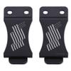HolsterSmith KYDEX Belt Clip for Holsters & Sheaths  (FOMI Design - w/USA Flag - Wavy) - (Fits 1.75in Belts) - (Inside-The-Waistband/IWB) - (USA Made) - (2 Pack) view 1