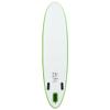 loibinfen Inflatable Stand Up Paddleboard Water Sport Set for All Skill Levels Included with Surf Board, Aluminum Oar, Removable Fin, High Pressure Hand Pump... Green and White 153.5"x31.9"x3.9" view 3