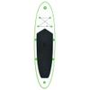 loibinfen Inflatable Stand Up Paddleboard Water Sport Set for All Skill Levels Included with Surf Board, Aluminum Oar, Removable Fin, High Pressure Hand Pump... Green and White 153.5"x31.9"x3.9" view 4