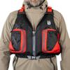 BLUESTORM Motive Kayak Life Jacket (PDF) | Fully Adjustable | Lined Pockets | US Coast Guard Approved | for Kayaking, Paddling, Fishing and More (Nitro Red 2/3XL) view 4