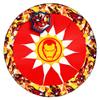 JA-RU Marvel Avengers Iron Man Soft Flying Disc Toy (1 Pack)  12" Flying Discs for Kids | Outdoor Recess Toys, Superhero Pool Toys, Fun Beach Games & Activities. C-6827-1 view 1