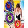 JA-RU Marvel Avengers Iron Man Soft Flying Disc Toy (1 Pack)  12" Flying Discs for Kids | Outdoor Recess Toys, Superhero Pool Toys, Fun Beach Games & Activities. C-6827-1 view 3