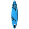 GOLINPEILO Inflatable Stand Up Paddleboard Water Sport Set for All Skill Levels Included with SUP Board, Aluminum Oar, Removable Fin, High Pressure Hand Pump... Blue 120"x29.9"x5.9" view 3