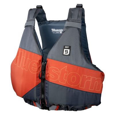 BLUESTORM Drift Kayak Life Jacket (PFD) | Fully Adjustable | Universal Sized | US Coast Guard Approved | for Kayaking, Paddling, SUP, Fishing and More (Legendary Copper)