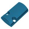 NDZ Performance Optics Ready Cut Slide Cover Plate for Sig P365 P365X P365 XL P365 X Macro P365 Fuse 9mm Laser Engraved Anodized Aluminum in Blue, Made in The USA - Plain view 3