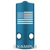 NDZ Performance Optics Ready Cut Slide Cover Plate for Sig P365 P365X P365 XL P365 X Macro P365 Fuse 9mm Laser Engraved Anodized Aluminum in Blue, Made in The USA - Plain view 4