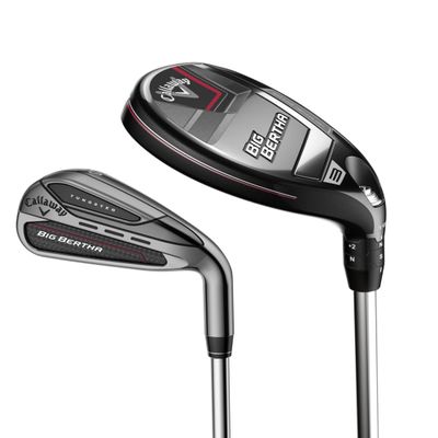 Callaway Golf Big Bertha BB23 Hybrid Iron Combo Set (Left, Graphite, Regular, 4H, 5H, 6IR - PW)