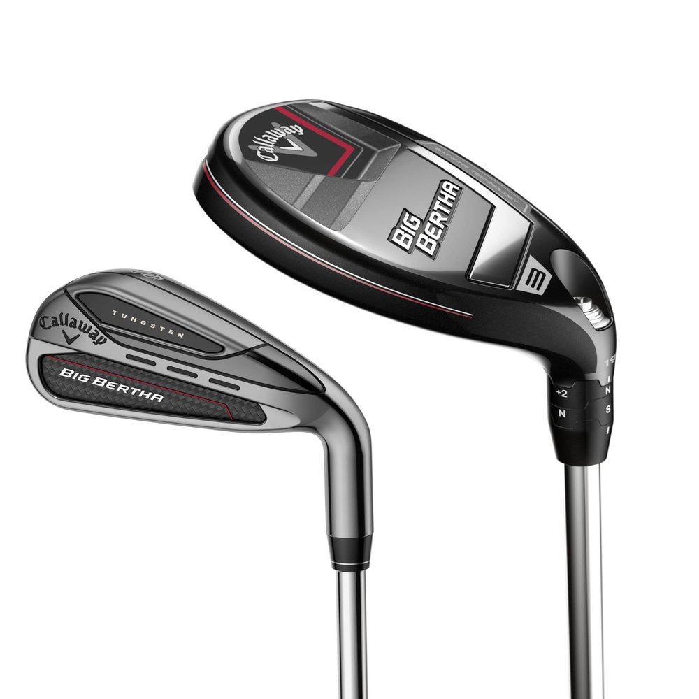 Callaway Golf Big Bertha BB23 Hybrid Iron Combo Set (Left, Graphite, Regular, 4H, 5H, 6IR - PW)