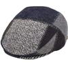 EPOCH Men's Herringbone Wool Tweed Newsboy Ivy Cabbie Driving Cap (as1, Alpha, x_l, 2761-brown) view 1