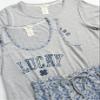 Lucky Brand Women's Pants Set, 3 Piece T-Shirt, Tank, Top, and Joggers, Casual Everyday Loungewear for Women (S-XL), Size X-Large, Heather Grey view 3