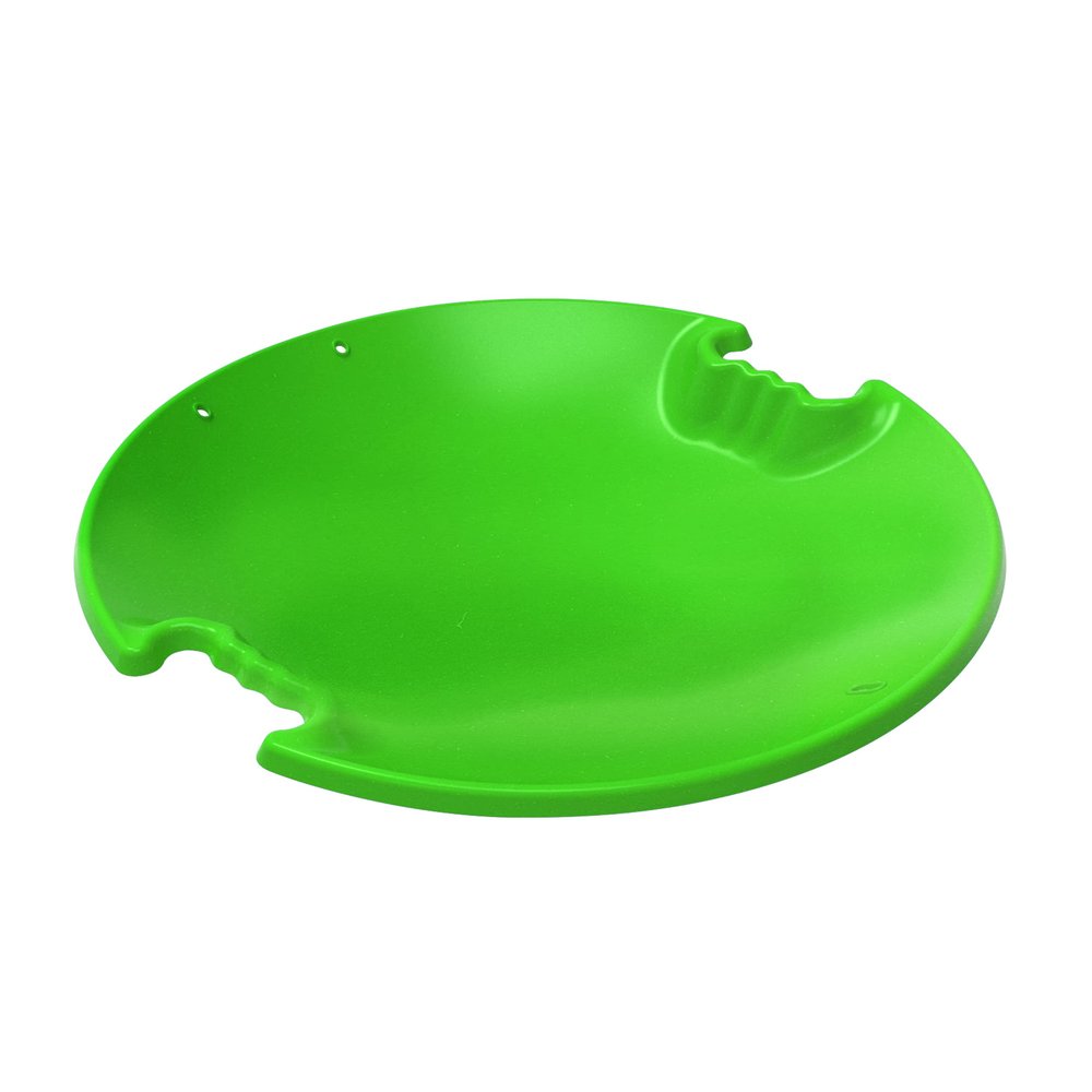 Era 26-inch Avalanche Adventurer Sled  1 Rider Kids' Plastic Saucer for Year-Round Fun on Sand and Grass Hills, Green