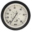OMC Boat Speedometer Gauge 175609 | 3 1/4 Inch Black/White 50 MPH view 1