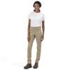 Dickies Women's High Rise Skinny Twill Pants, Rinsed Desert Sand, 28 RG view 1