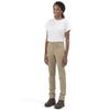 Dickies Women's High Rise Skinny Twill Pants, Rinsed Desert Sand, 28 RG view 3