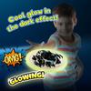 JA-RU Marvel Avengers Glow in The Dark Flying Discs for Kids (1 Iron Man Flying Disc Toy) 9 Inch Flying Saucer Toy | Fetching Toys for Dogs | Glow in The Dark Pool Toys. C-6830-1 view 4