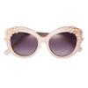 Betsey Johnson Women's Garden Party Sunglasses Round, Pink, 141 mm view 2